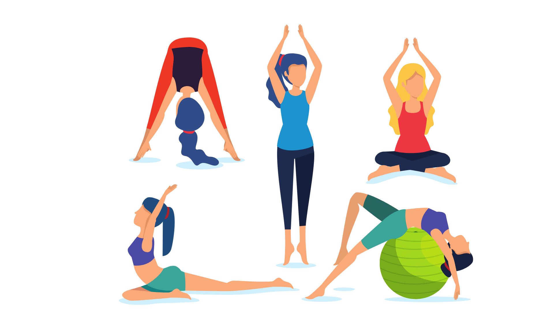 Exercising diversely helps the digestive system function well. Graphic photo: Ha My