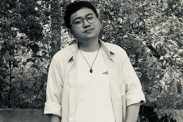 Actress Dinh The. Photo: Film crew.