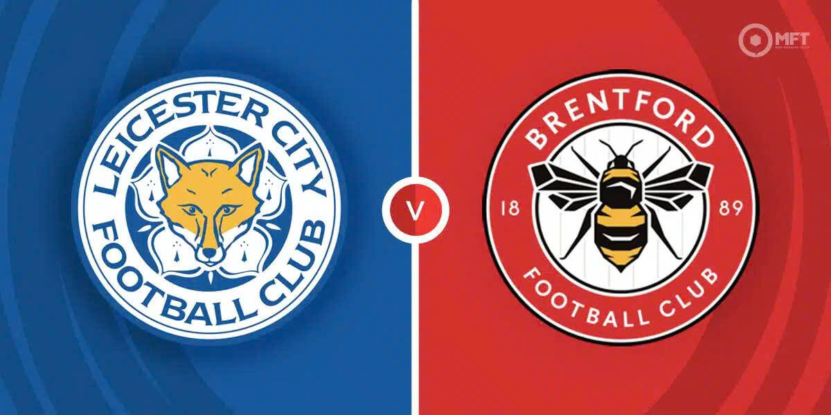 Leicester face Brentford in the Premier League. Photo: MFT