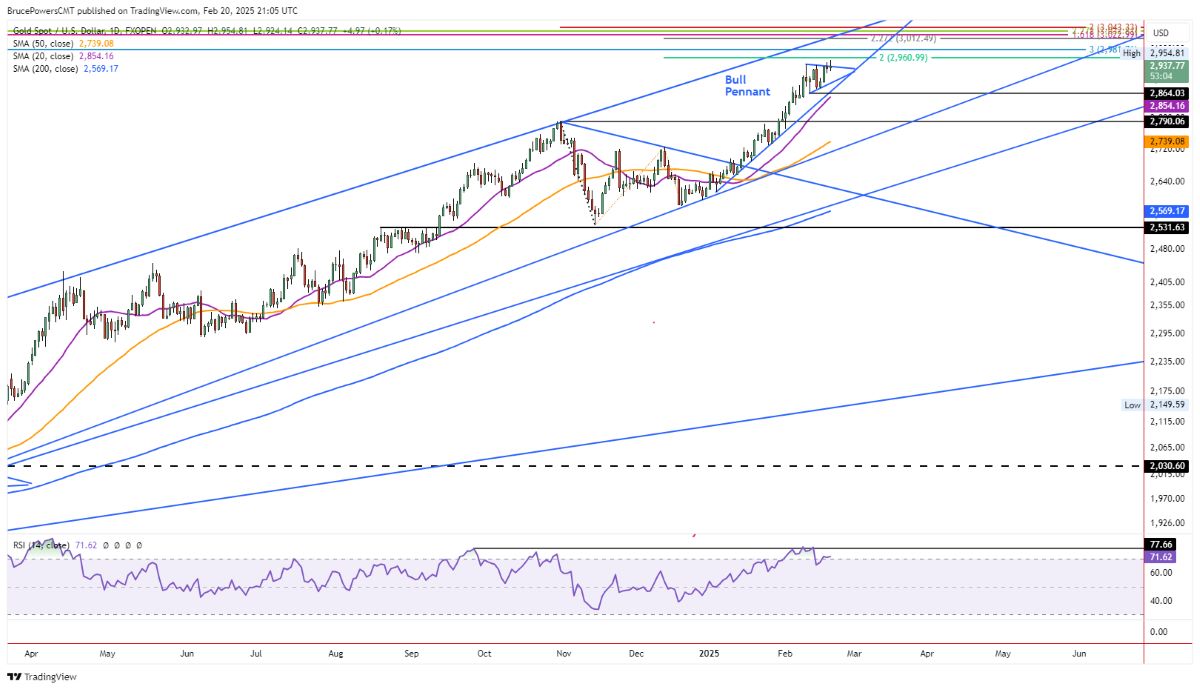 Bien dong gia vang. Anh: Trading View