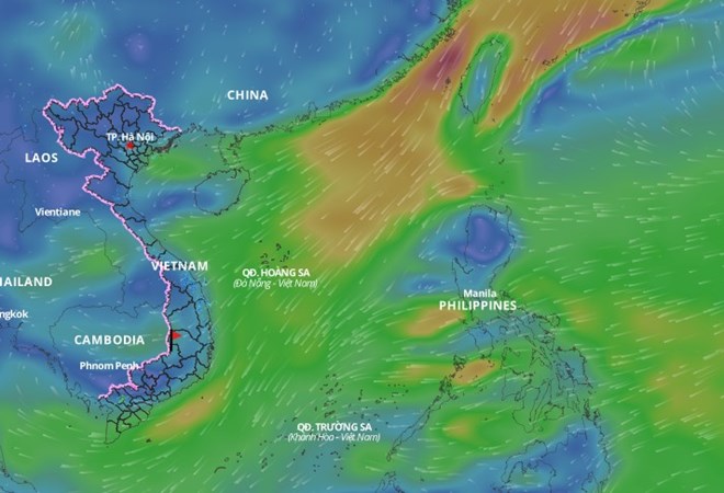 Không khí lạnh tăng cường, dự báo thời tiết xấu 2 ngày tới