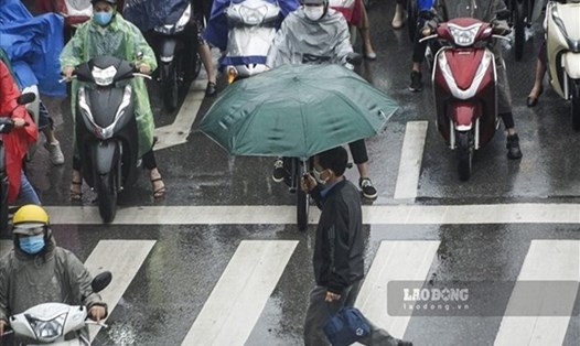 Dự báo không khí lạnh sẽ tiếp tục gây mưa ở miền Bắc từ ngày 23.2. Ảnh: Tùng Giang