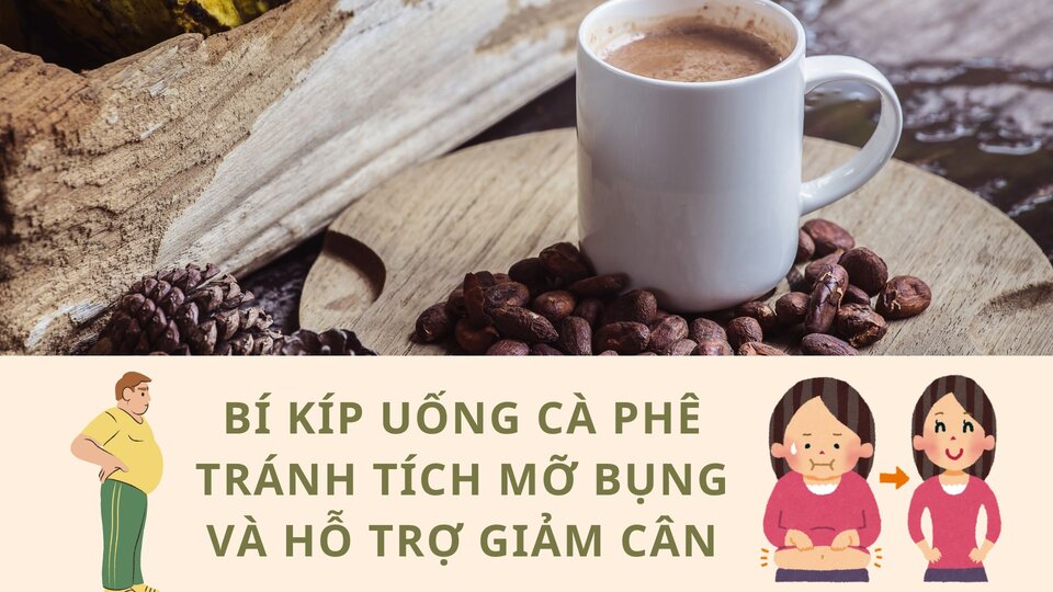 Tips for drinking coffee to avoid belly fat accumulation and support weight loss