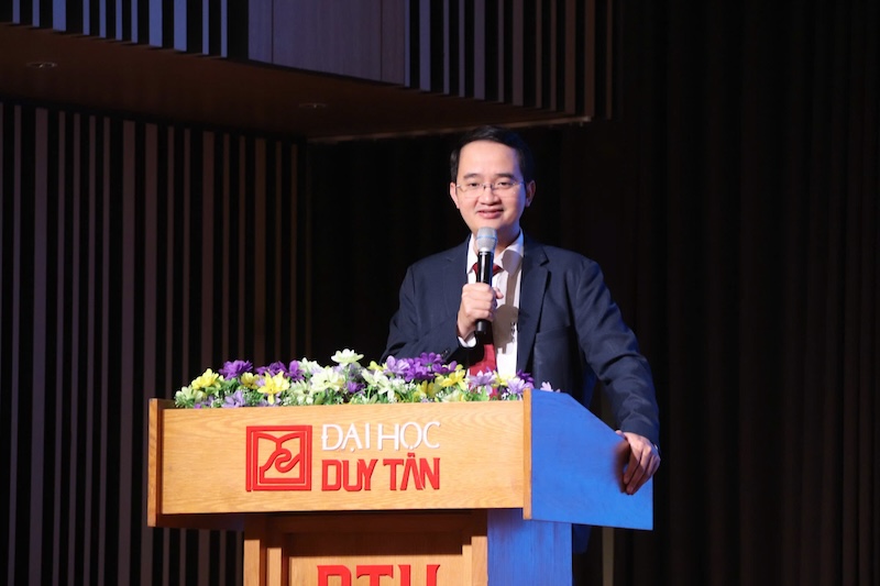 Dr. Le Nguyen Bao, Principal of Duy Tan University (Da Nang City). Photo: Nguyen Linh