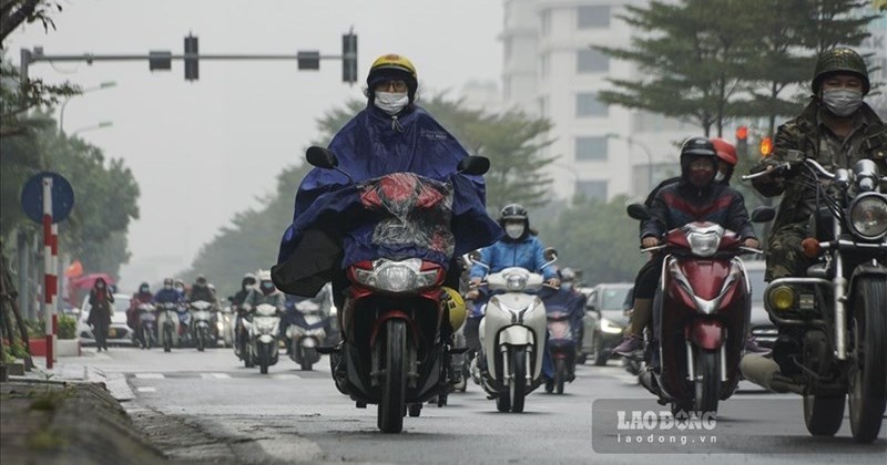 Du bao thoi tiet mien Bac tiep tuc mua ret, sap don khong khi lanh. Anh: LDO