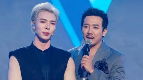 Tran Thanh and Erik. Photo: Producer