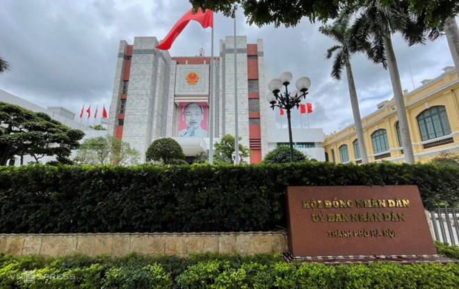Headquarters of the Hanoi People's Council - People's Committee. Photo: Hanoi.gov