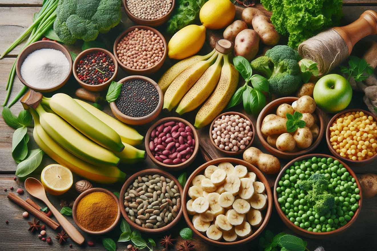 Resistant starch has many health benefits. Photo - AI: Cat Tien