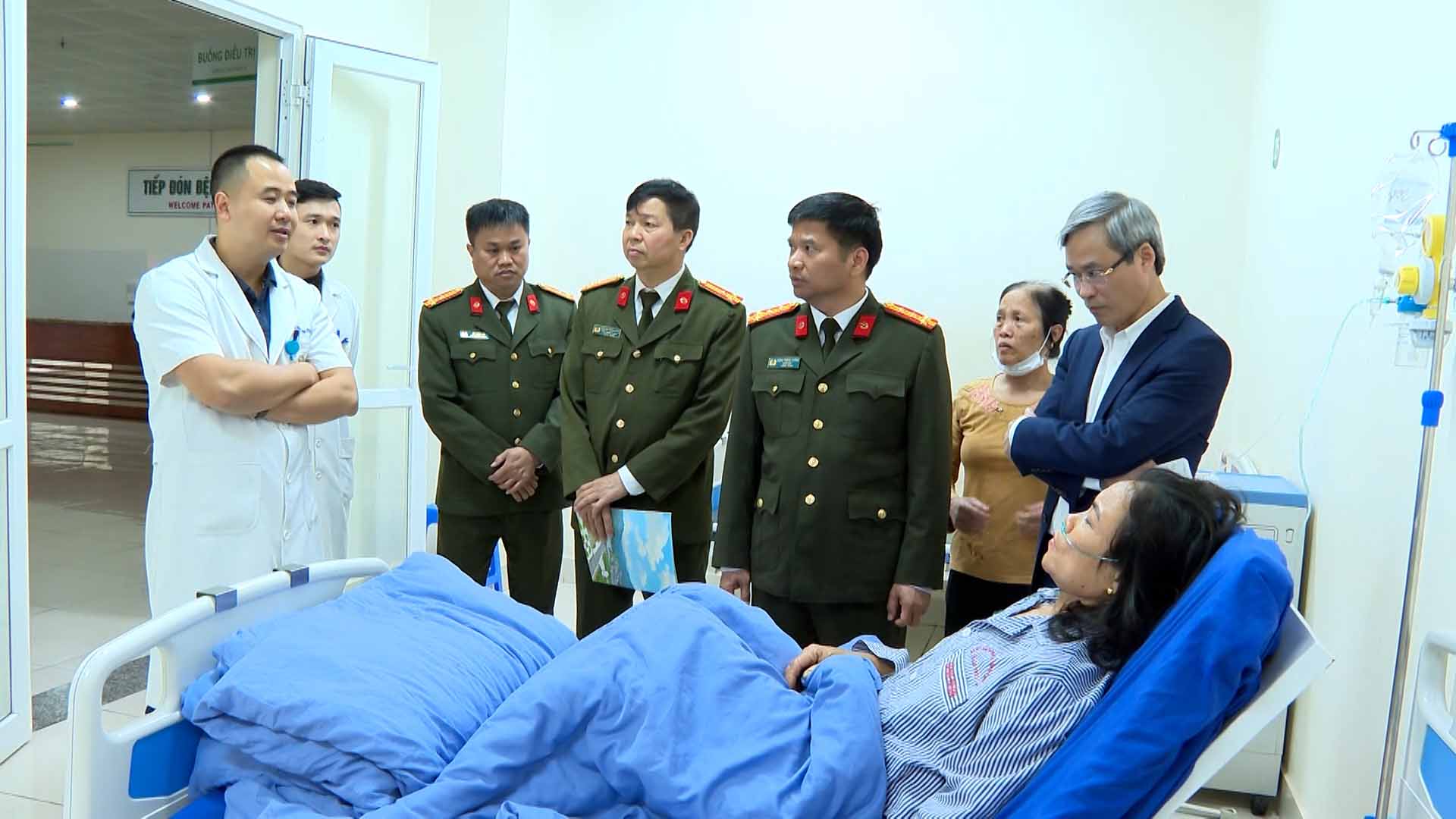 Overcoming the consequences of a serious traffic accident on National Highway 6.