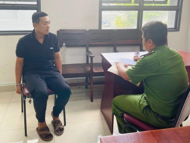  Võ Chí Thành mang ôtô cư dân đi cầm cố đã bị bắt. Ảnh: Công an

