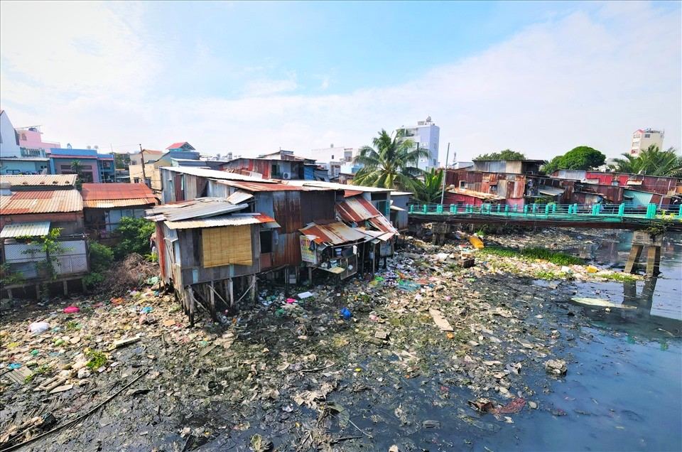 Xuyen Tam Canal is the most polluted in Ho Chi Minh City. Photo: Anh Tu