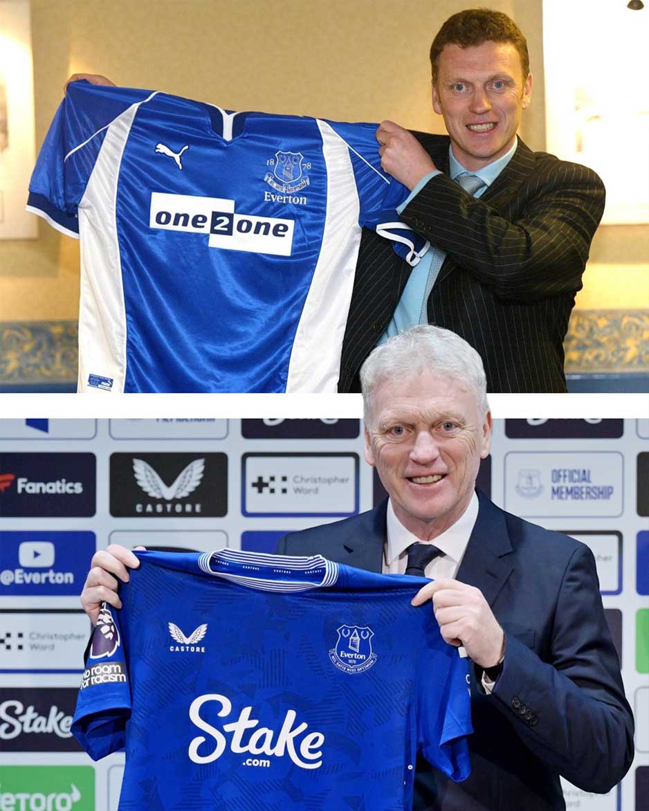 David Moyes tro lai sau 22 nam, dat dung muc tieu va dang co duoc ket qua tot. Anh: Everton FC