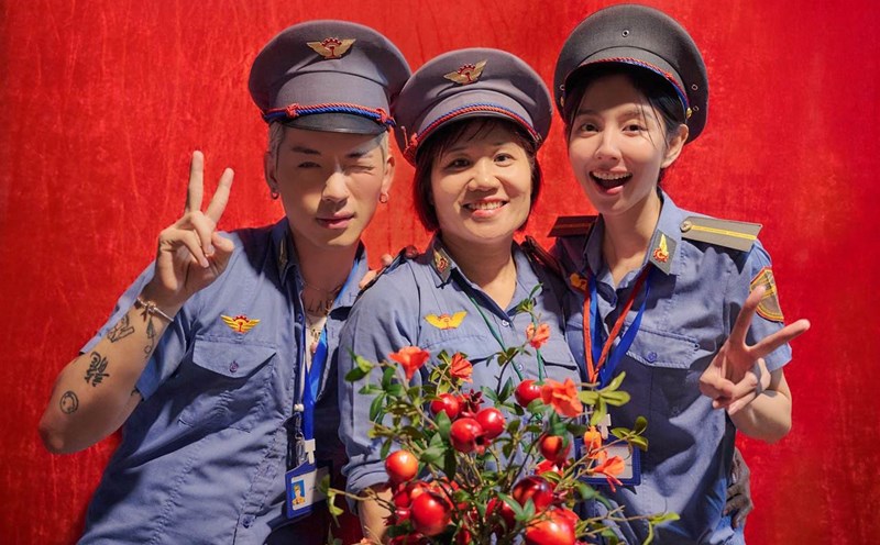 Thuy Tien collaborated with WEAN. Photo: Producer.