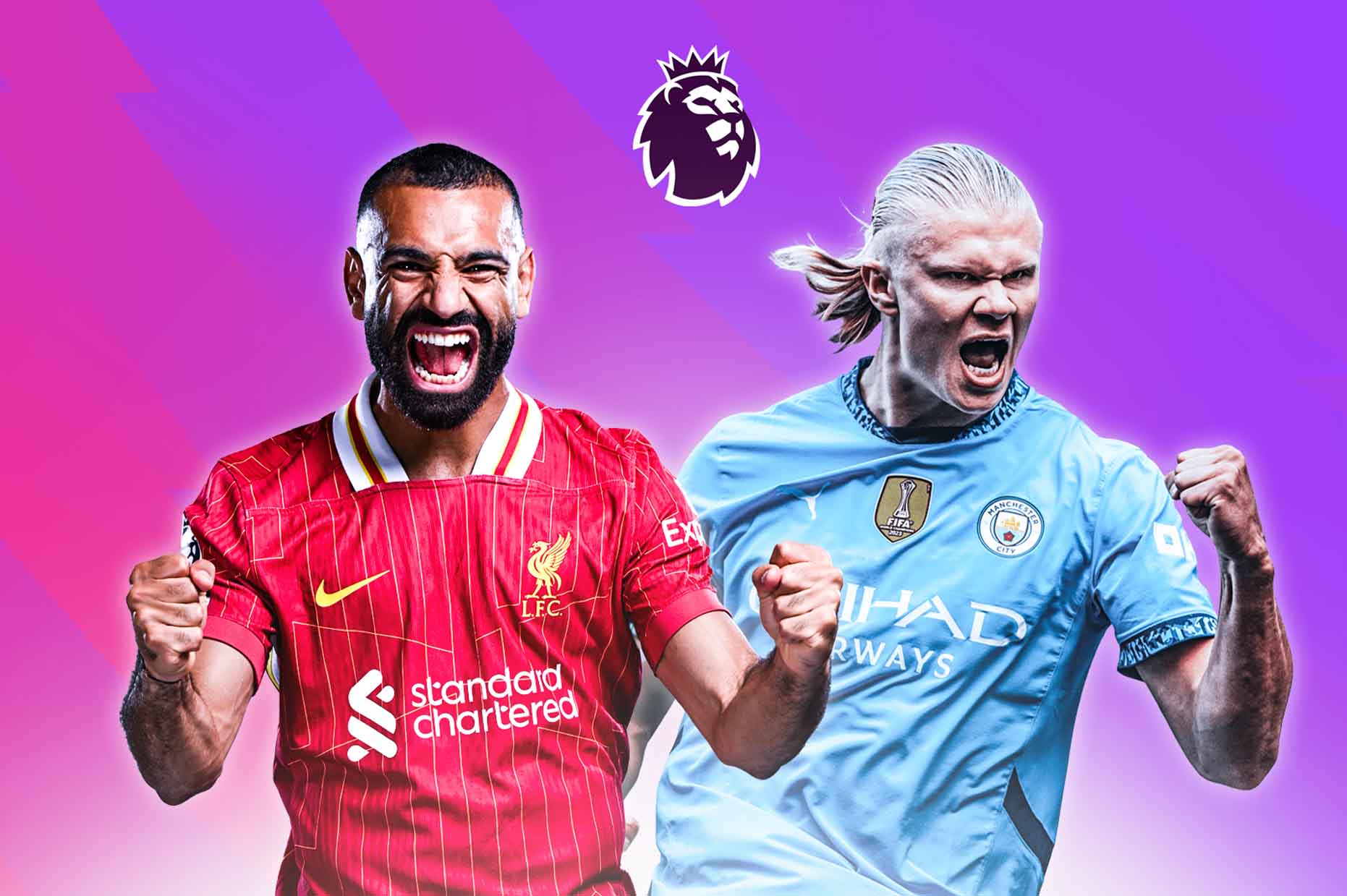 Cuoc dua Vua pha luoi giua Salah va Haaland dang rat kich tinh. Anh: Premier League