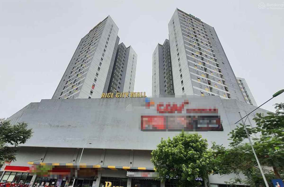 A corner of the Rice City social housing project (Hoang Mai district, Hanoi). Photo: Cao Nguyen