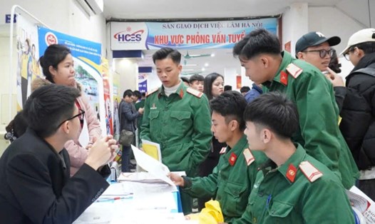 Bộ Quốc phòng vừa có trả lời kiến nghị cử tri liên quan trợ cấp quân nhân xuất ngũ. Ảnh minh họa: Quang Thành