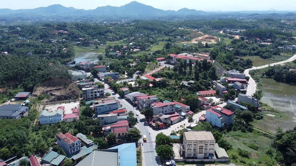 Many communes in Doan Hung district (Phu Tho province) are merged and rearranged into new communes. Photo: Phutho.gov.vn