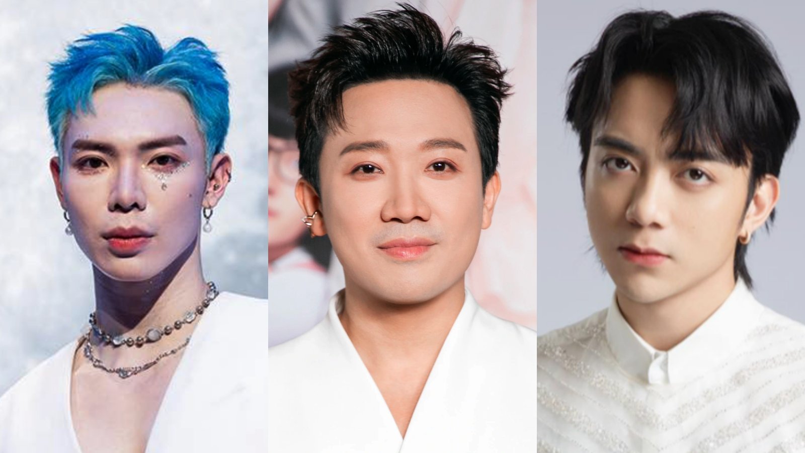 Tran Thanh and the "brothers". Photo: FBNV