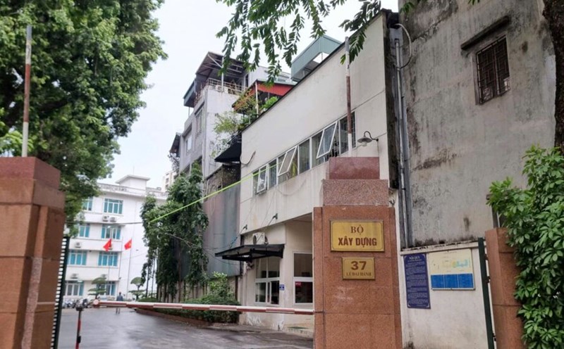 Headquarters of the Ministry of Construction before the merger. Photo: baochinhphu.vn