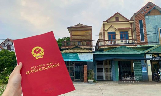 Diện tích tối thiểu để tách thửa đất thổ cư (hay còn gọi là tách sổ đỏ) sẽ do UBND cấp tỉnh quyết định. Ảnh minh họa: Tuyết Lan