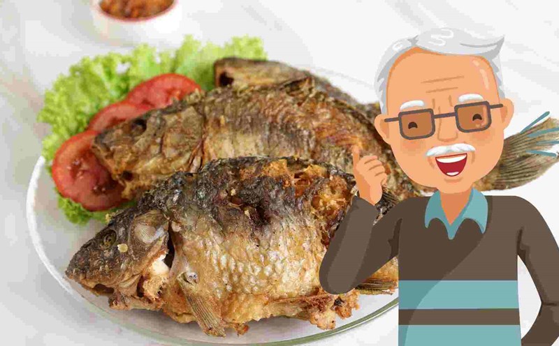 Regularly eating crispy carp helps prolong life. Graphics: Ha May