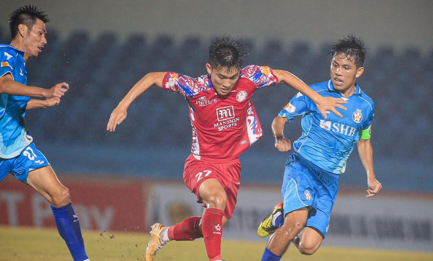 Ho Chi Minh City and Da Nang drew 1-1 in round 14 of V.League 2024-2025. Photo: Ho Chi Minh City FC