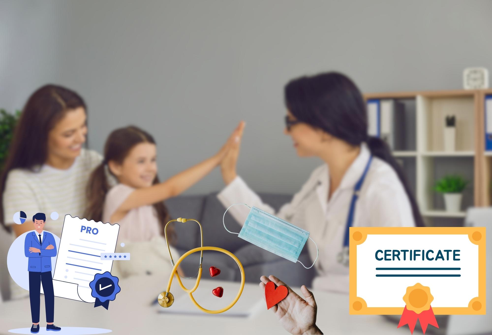 The Ministry of Health responds to the specialized certificate that meets the requirements of the scope of practice. Graphic photo: Huong Giang