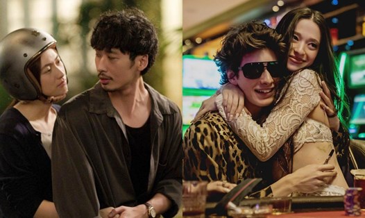 Cảnh phim "Mai" của Trấn Thành và "Anora" của Sean Baker. Ảnh: NSX