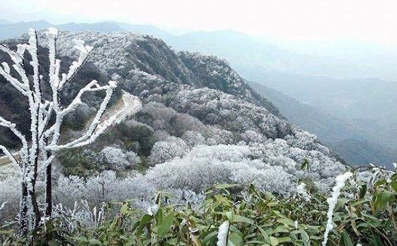 Many countries, including Vietnam, are experiencing a strong cold front. Photo: Vietnam National Center for Hydro-Meteorological Forecasting