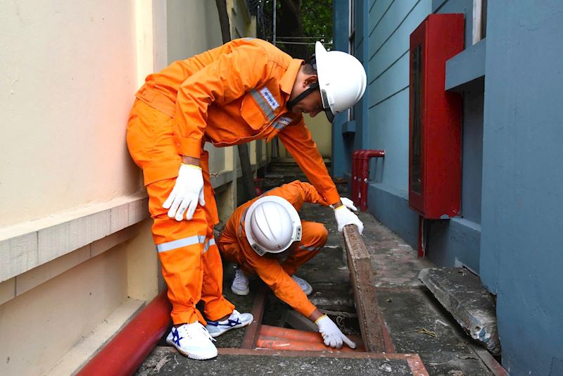 Lịch cúp điện ngày 25.2 trên địa bàn Hà Nội. Ảnh: EVN