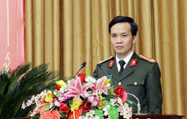 Colonel Bui Duy Hung - Director of Bac Ninh Provincial Police. Photo: Bac Ninh Portal