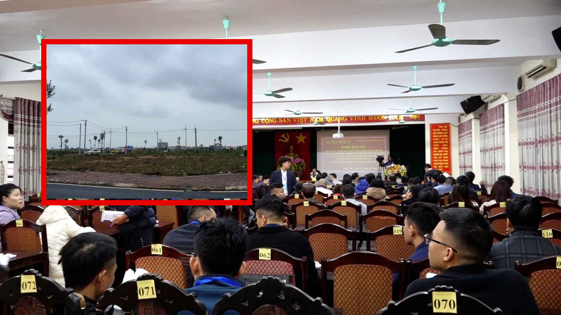 Auction of 20 district land plots in Hanoi highest at nearly 50 million VND/m2