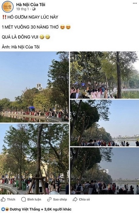 Anh: Fanpage Ha Noi Cua Toi