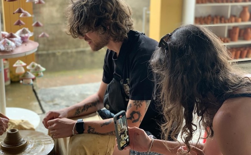 Unique pottery making experience in Hoi An. Photo: Thanh Huyen