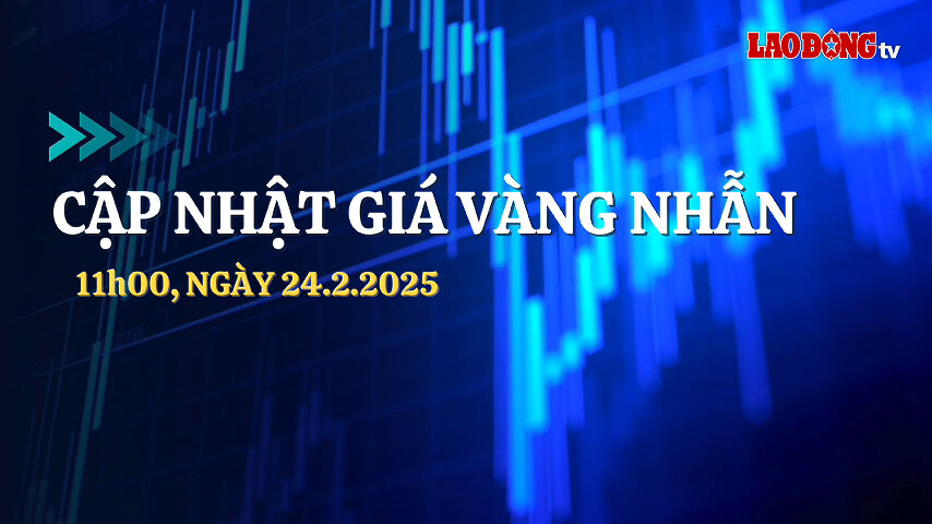 Gold ring price today February 24 continues to record adjustments