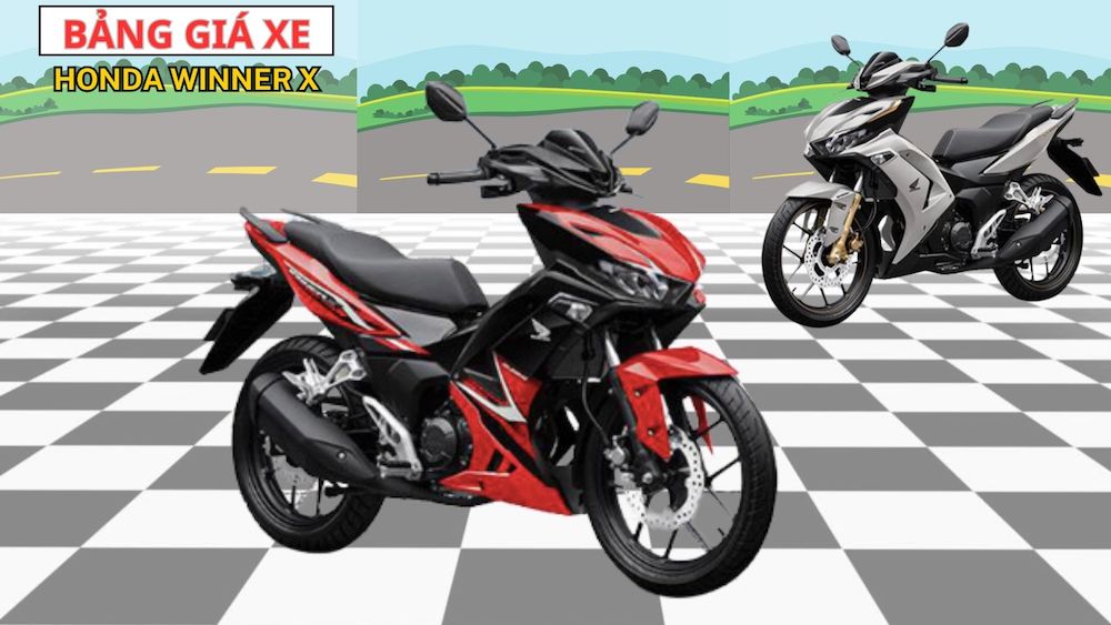 Updated Honda Winner X price list for February 2025. Photo: Minh Chau