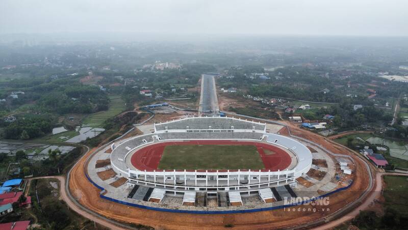 Thai Nguyen Provincial Stadium Project. Photo: Lam Thanh