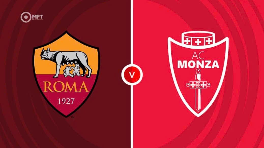 AS Roma face Monza in Serie A. Photo: MFT