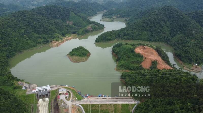 A series of irrigation works in Bac Kan will undergo repairs with a package value of more than 133 billion VND. Photo: Viet Bac.