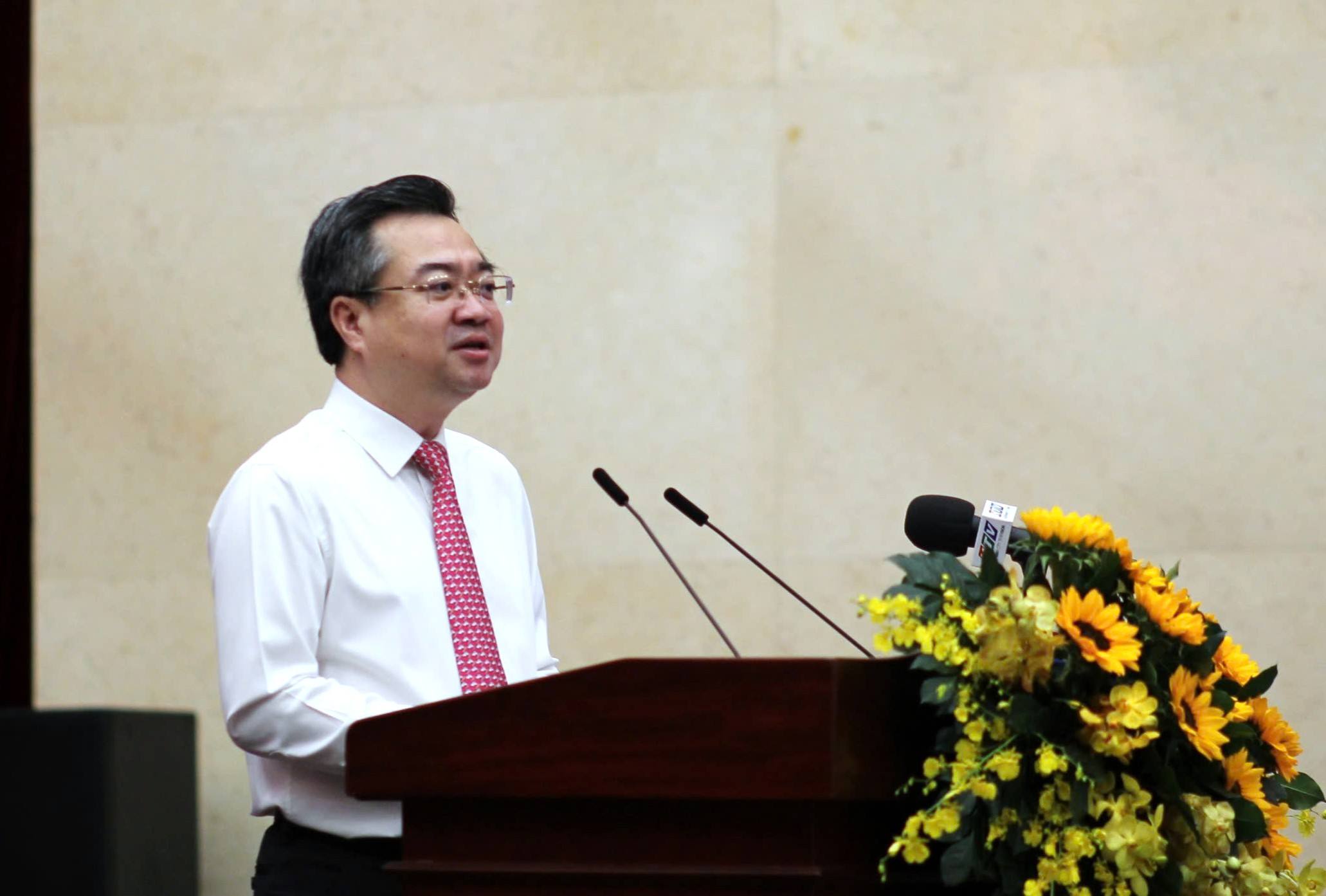 Standing Deputy Secretary of the Ho Chi Minh City Party Committee Nguyen Thanh Nghi. Photo: Minh Quan