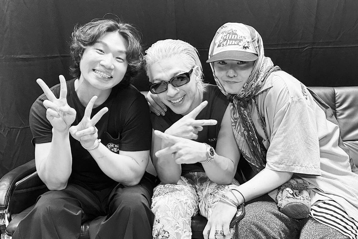 Big Bang hien co 3 thanh vien Daesung, Taeyang va G-Dragon. Anh: Naver