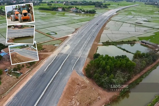 Diện mạo tuyến đường 100 tỉ đồng/km nối Thái Nguyên-Bắc Giang