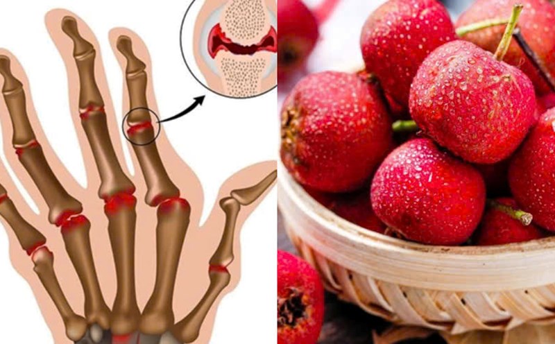 Tea paint is a natural solution to help reduce uric acid. Graphics: Huong Giang