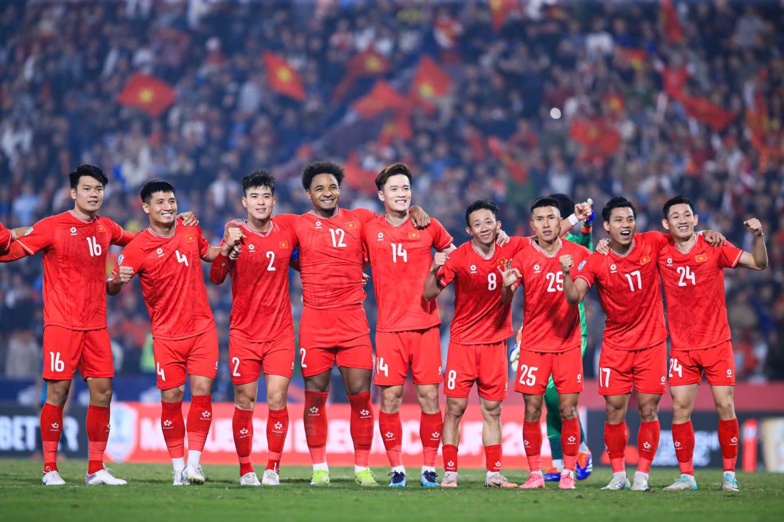 Tuyen Viet Nam can vuot qua thu thach quan trong trong nam 2025 la vong loai Asian Cup. Anh: Minh Dan