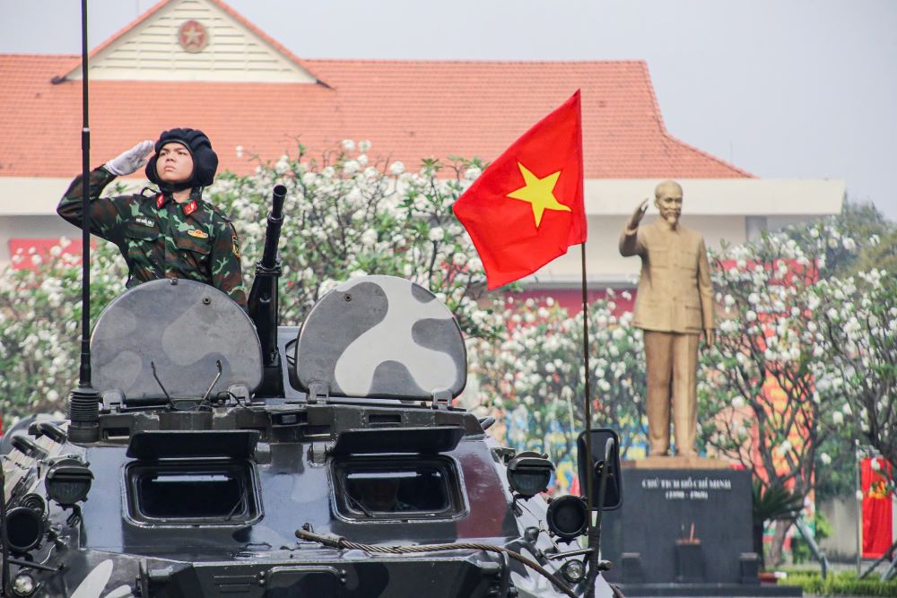  Khoi phuong tien xe thiet giap cua Bo Tu lenh TPHCM.