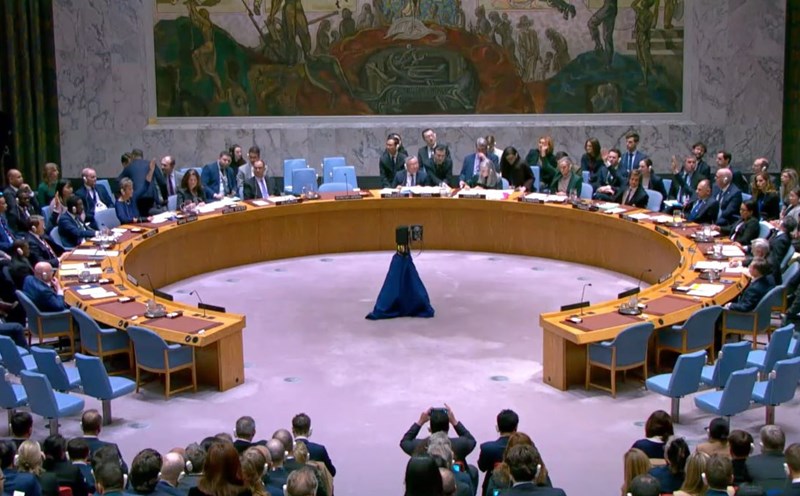 The Security Council on February 24, 2025 passed a resolution calling for an end to the Russia-Ukraine conflict. Photo: UN