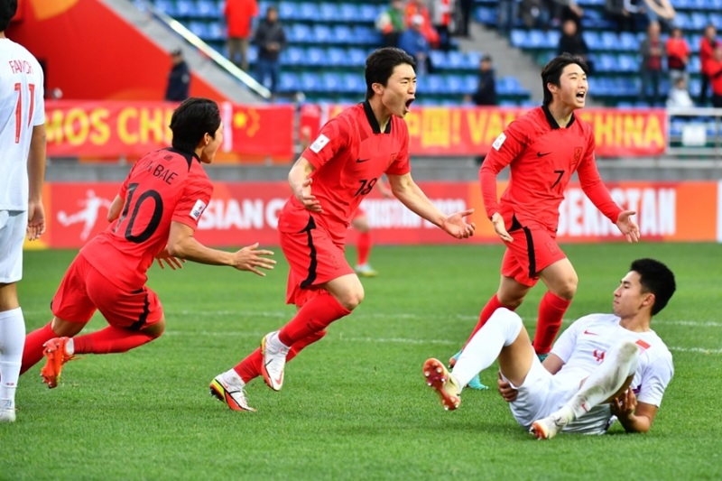 U20 Korea won a ticket to the semi-finals of the 2025 AFC U20 Championship. Photo: AFC