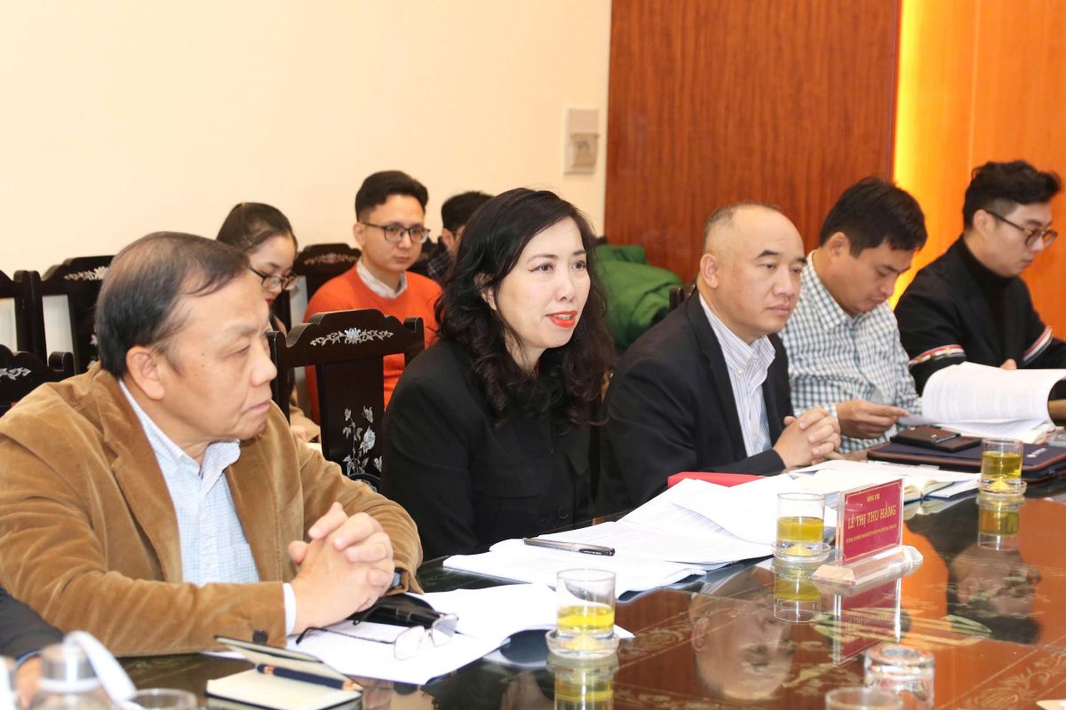 Deputy Minister of Foreign Affairs Le Thi Thu Hang proposed major activities in 2025 such as bringing overseas Vietnamese to Truong Sa. Photo: State Committee for Overseas Vietnamese