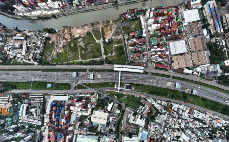 Phuoc Long Station area of Metro Line 1 (HCMC) will pilot the TOD model. Photo: Anh Tu