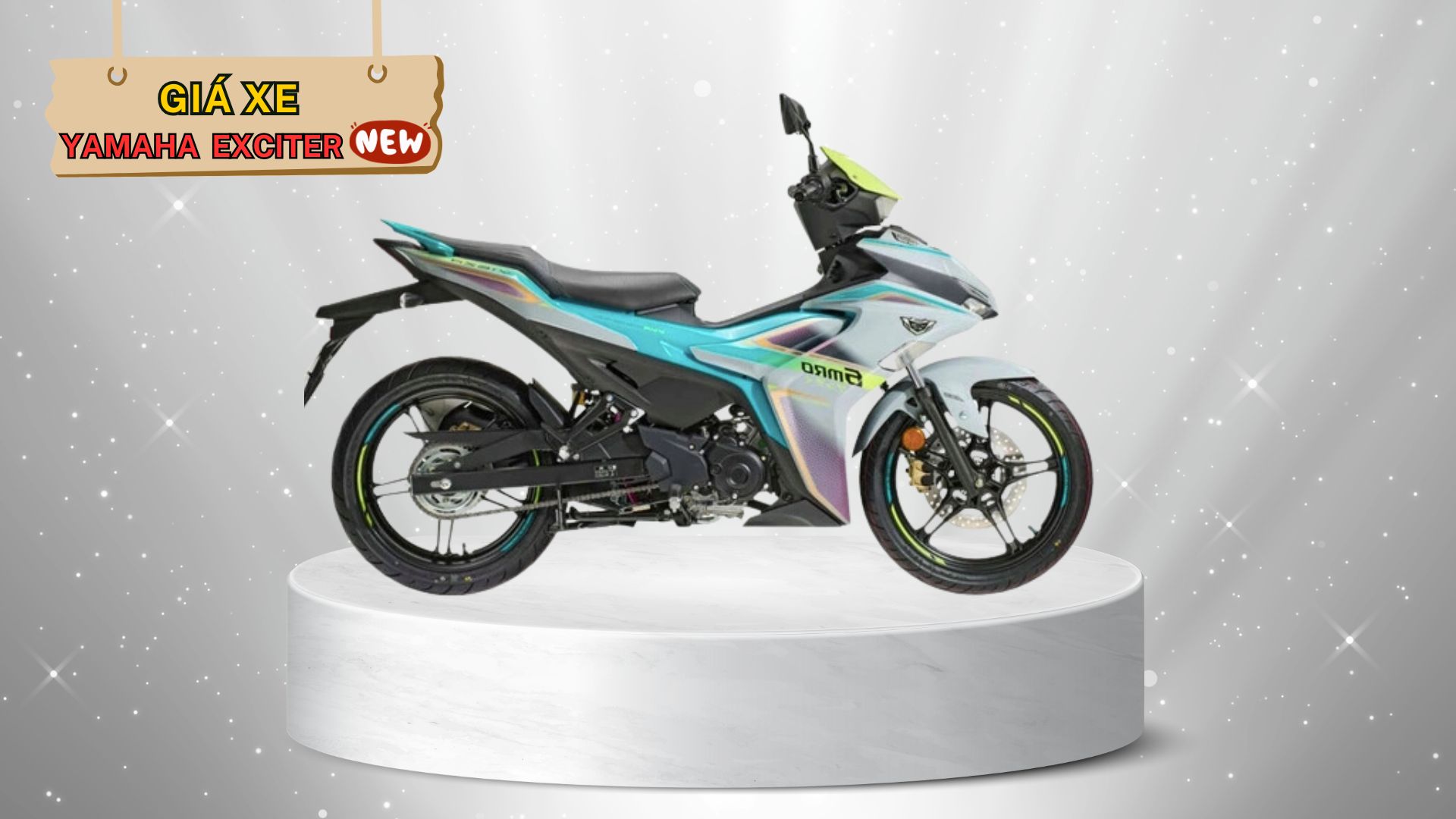 Limited Yamaha Exciter launched in the Vietnamese market. Graphics: Minh Chau